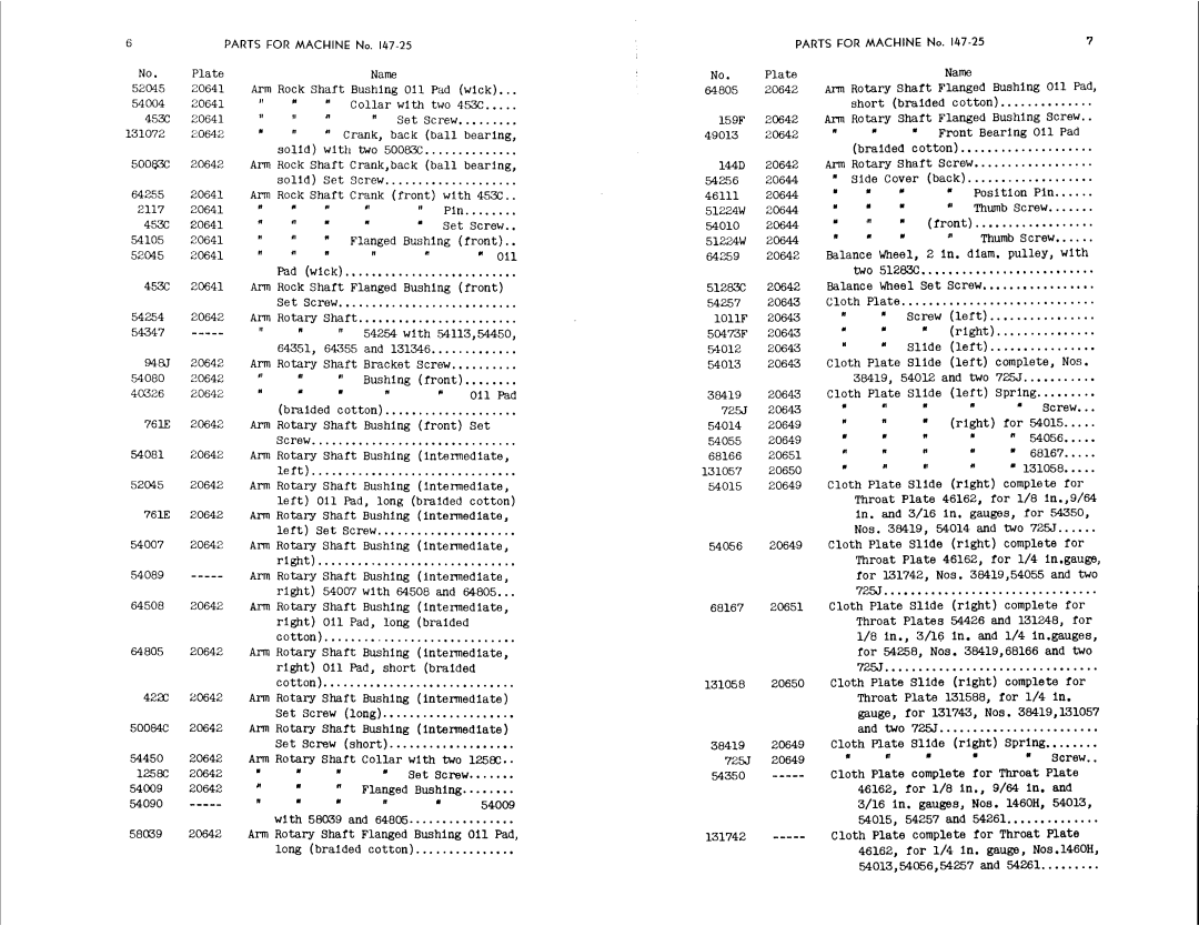 Singer 147-25, 147-39 manual 