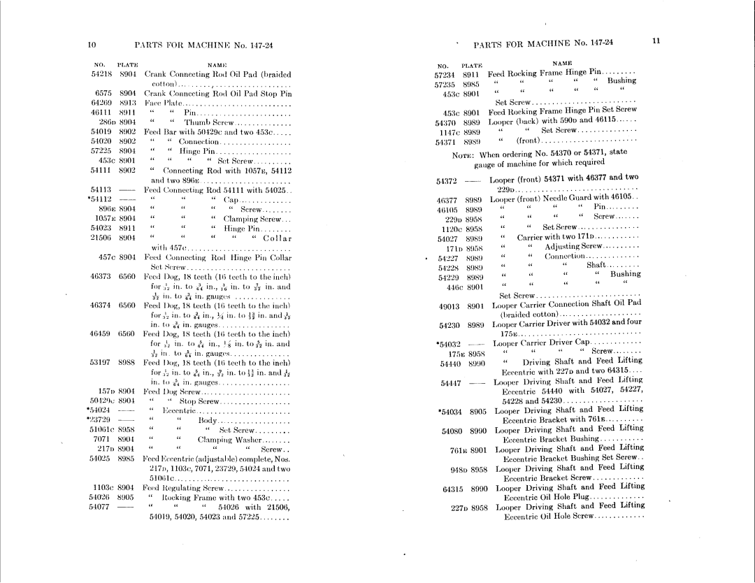 Singer 147-24, 147-26 manual 