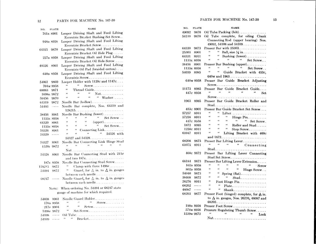 Singer 147-31, 147-30 manual 