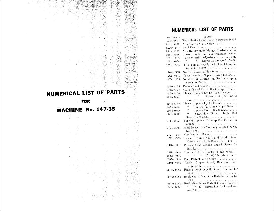 Singer 147-35 manual 