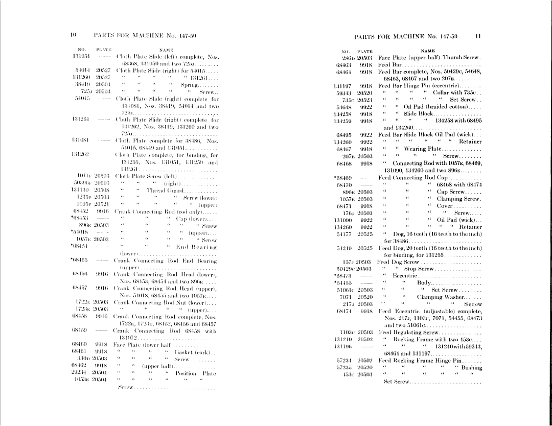 Singer 147-50, 147-51 manual 