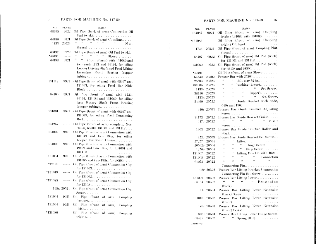 Singer 147-50, 147-51 manual 