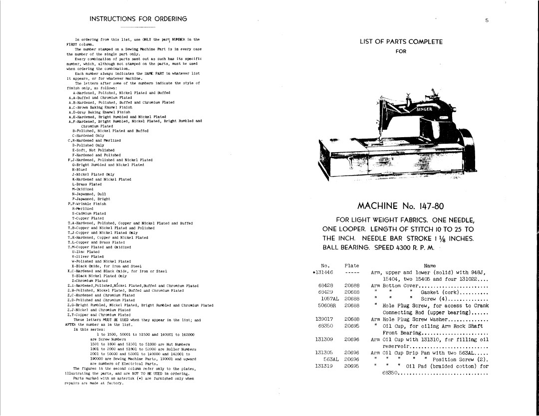 Singer 147-81 manual 