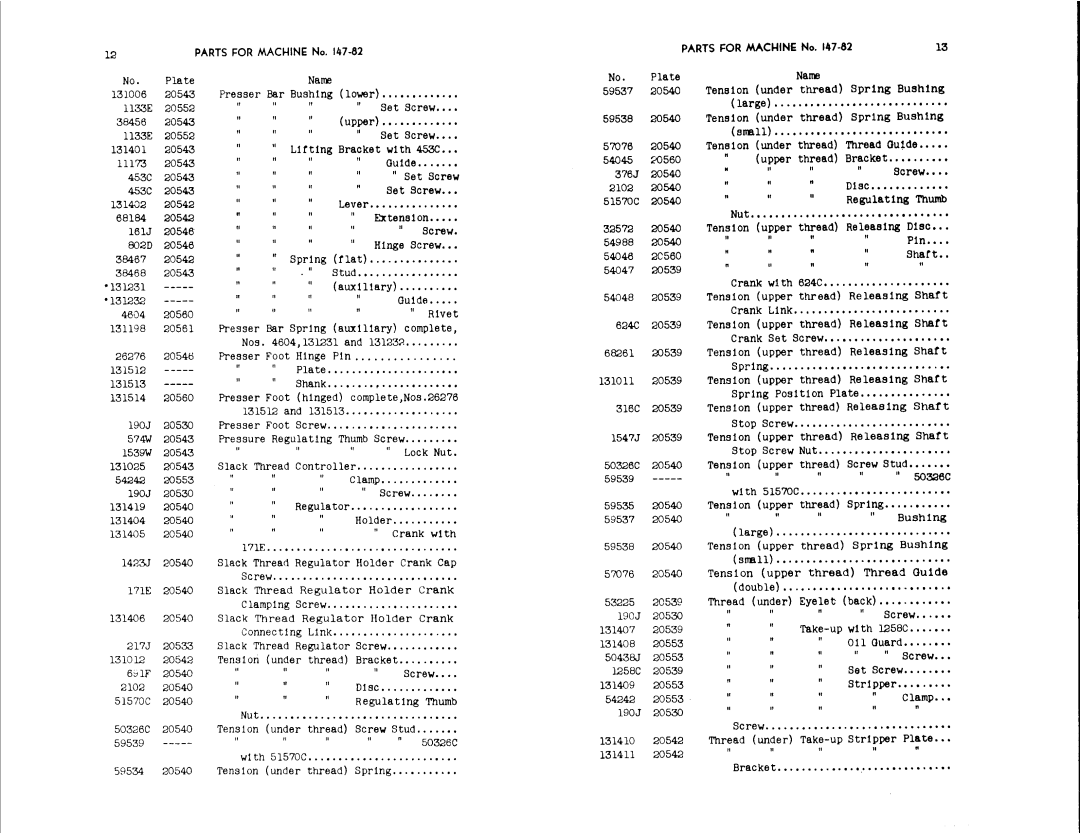 Singer 147-82, 147-86 manual 