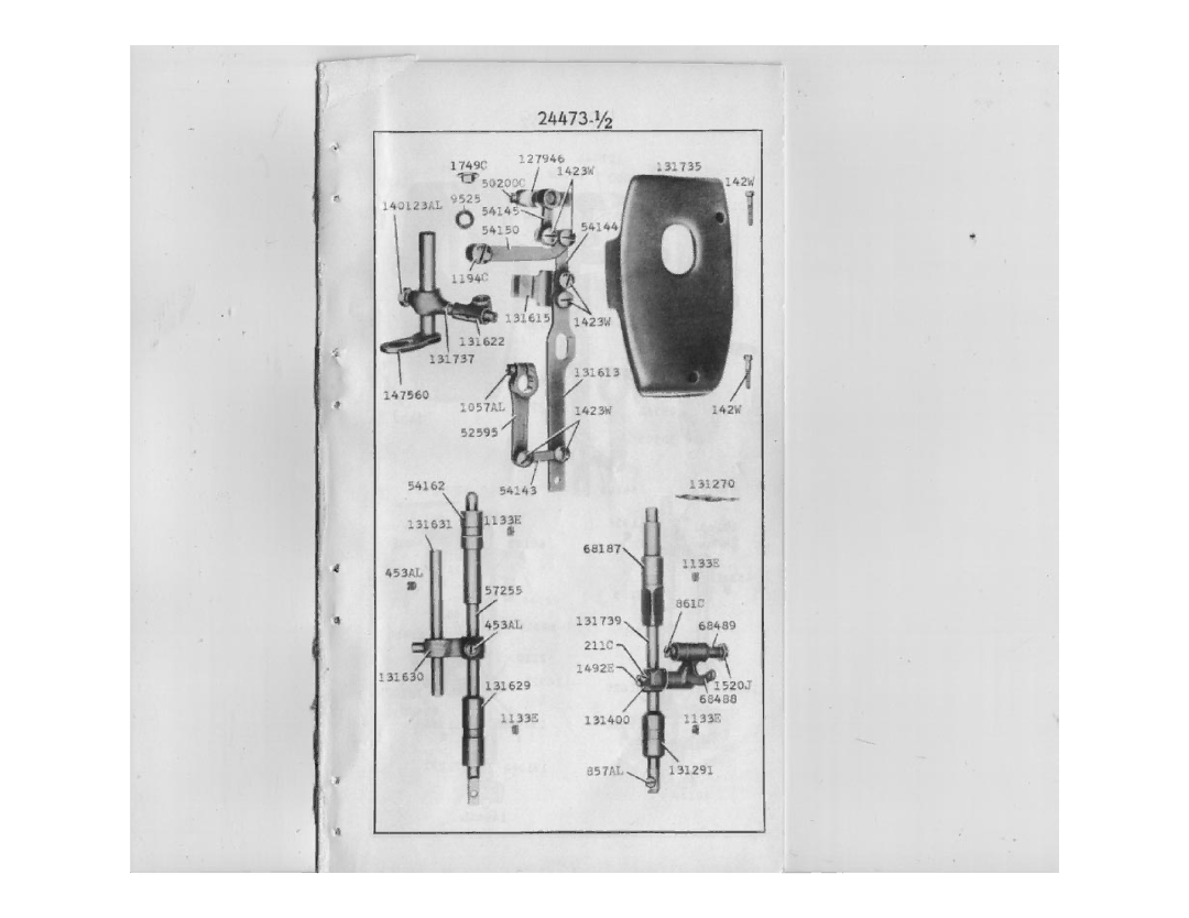 Singer 147-90, 147-115 manual 