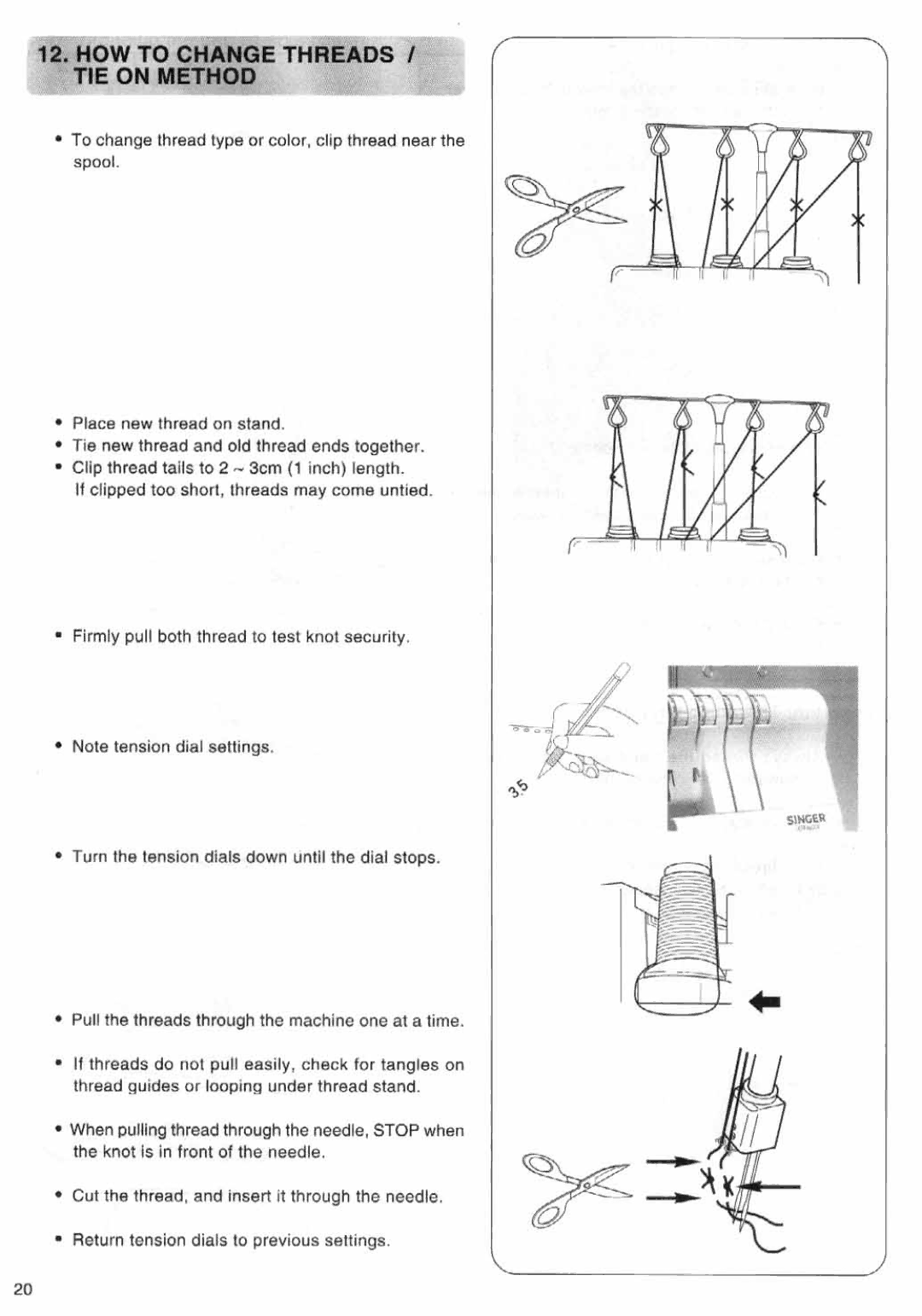 Singer 14SH644 manual 