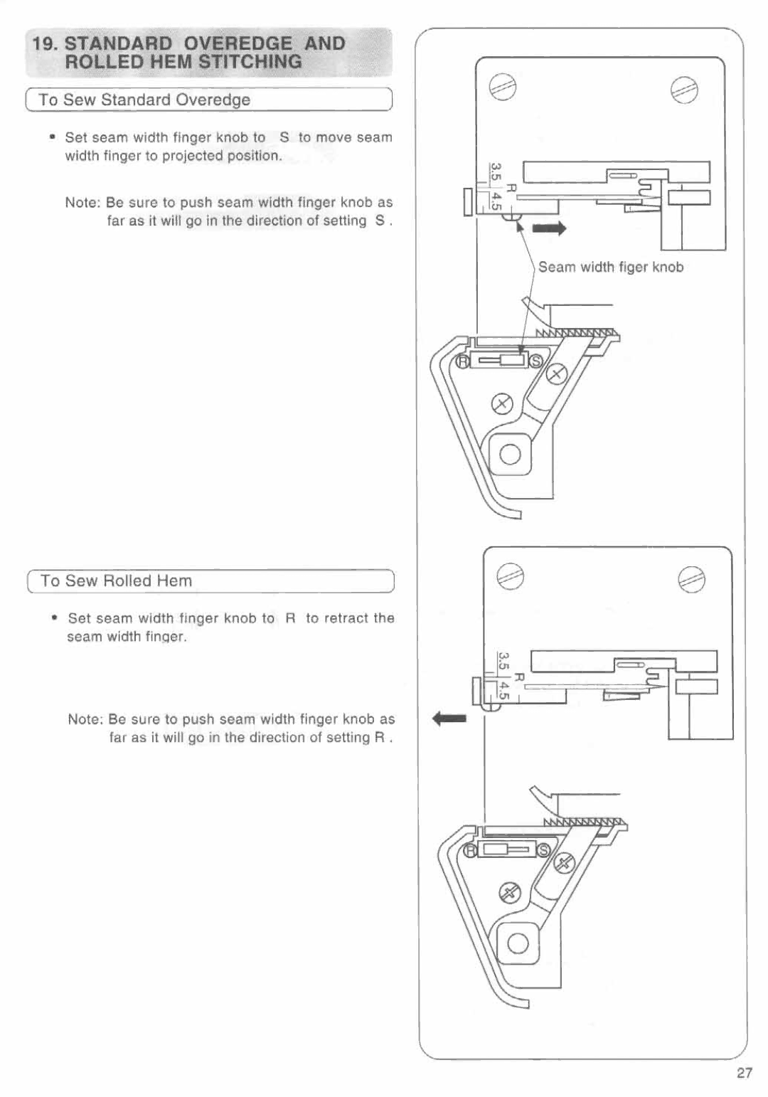 Singer 14SH644 manual 