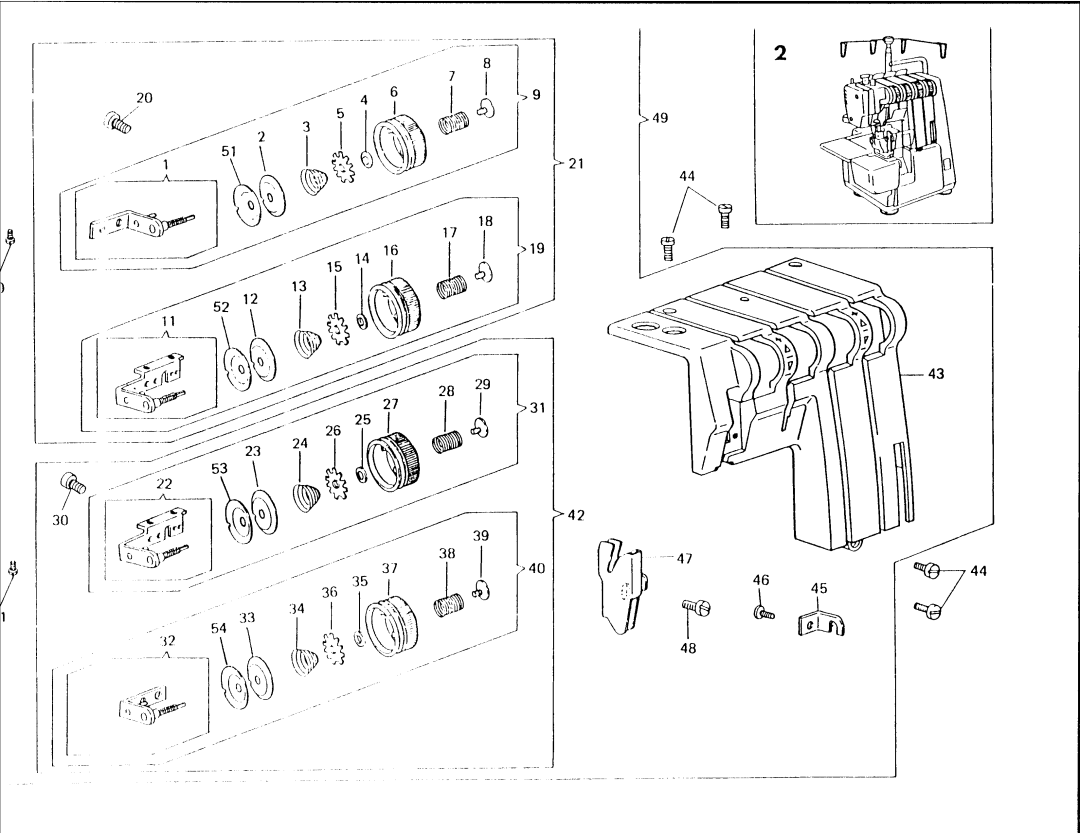 Singer 14U234B manual 