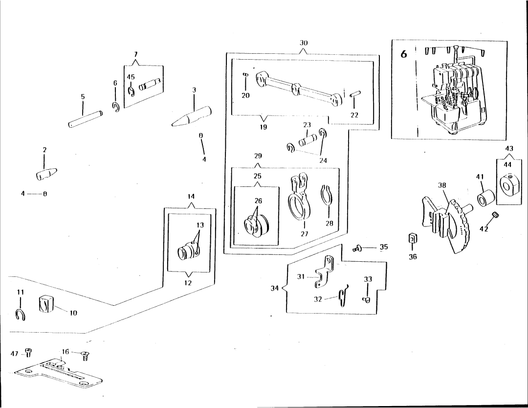 Singer 14U286B manual 