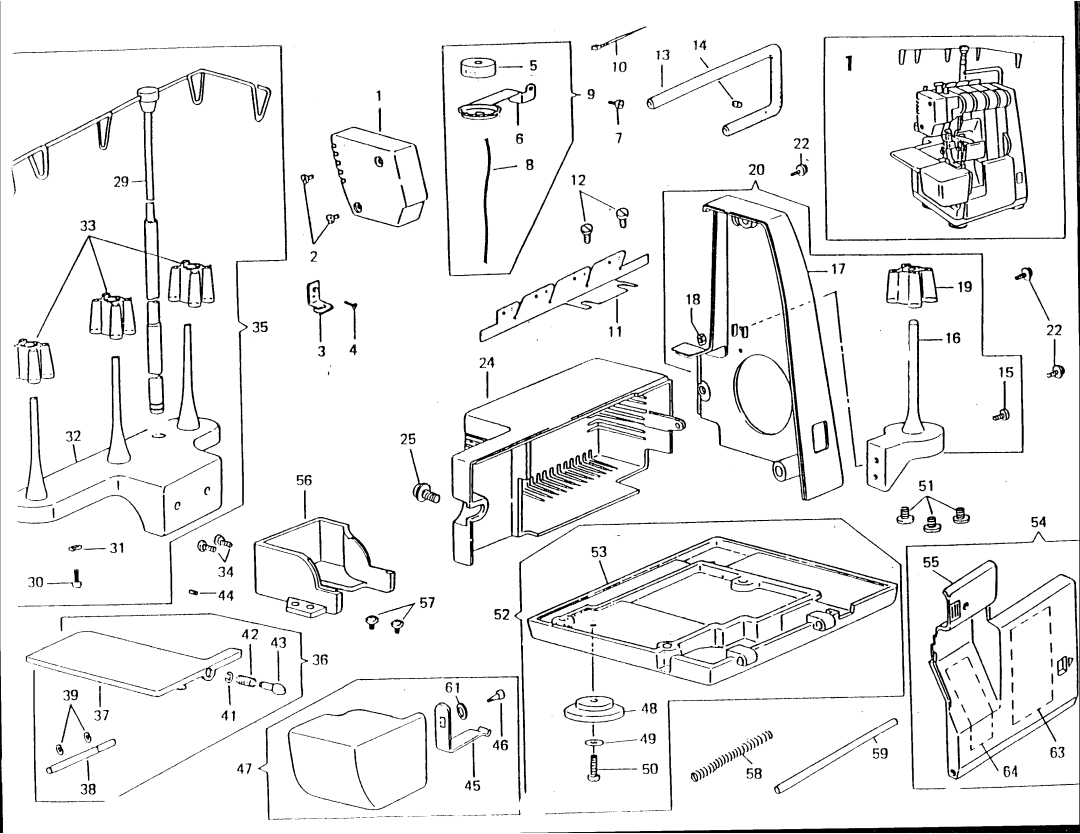 Singer 14U286B manual 