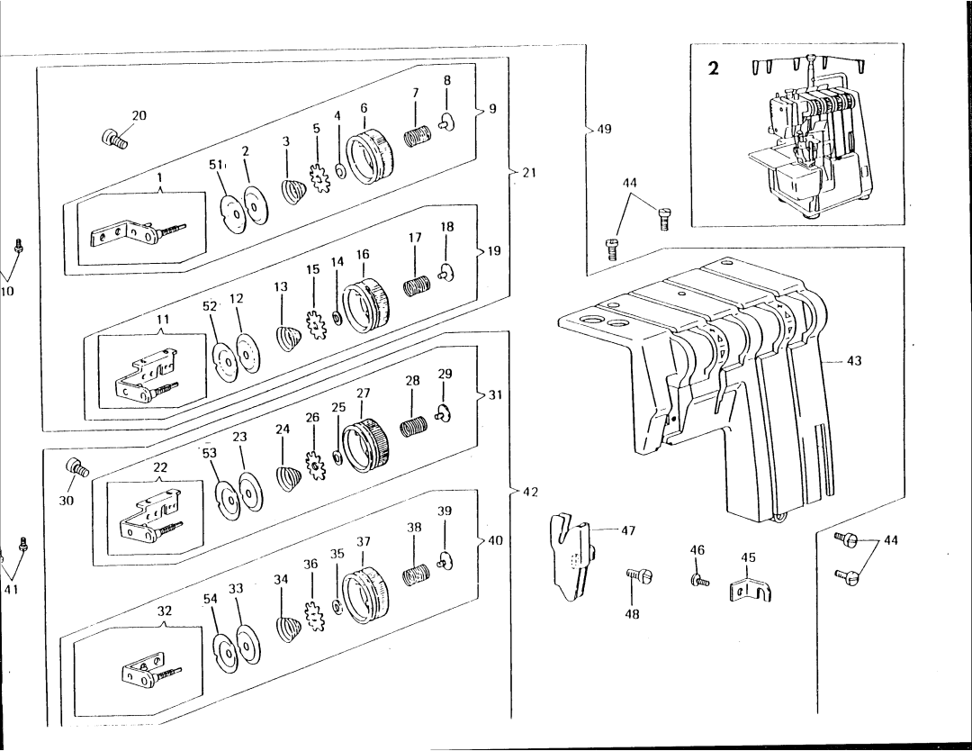 Singer 14U286B manual 