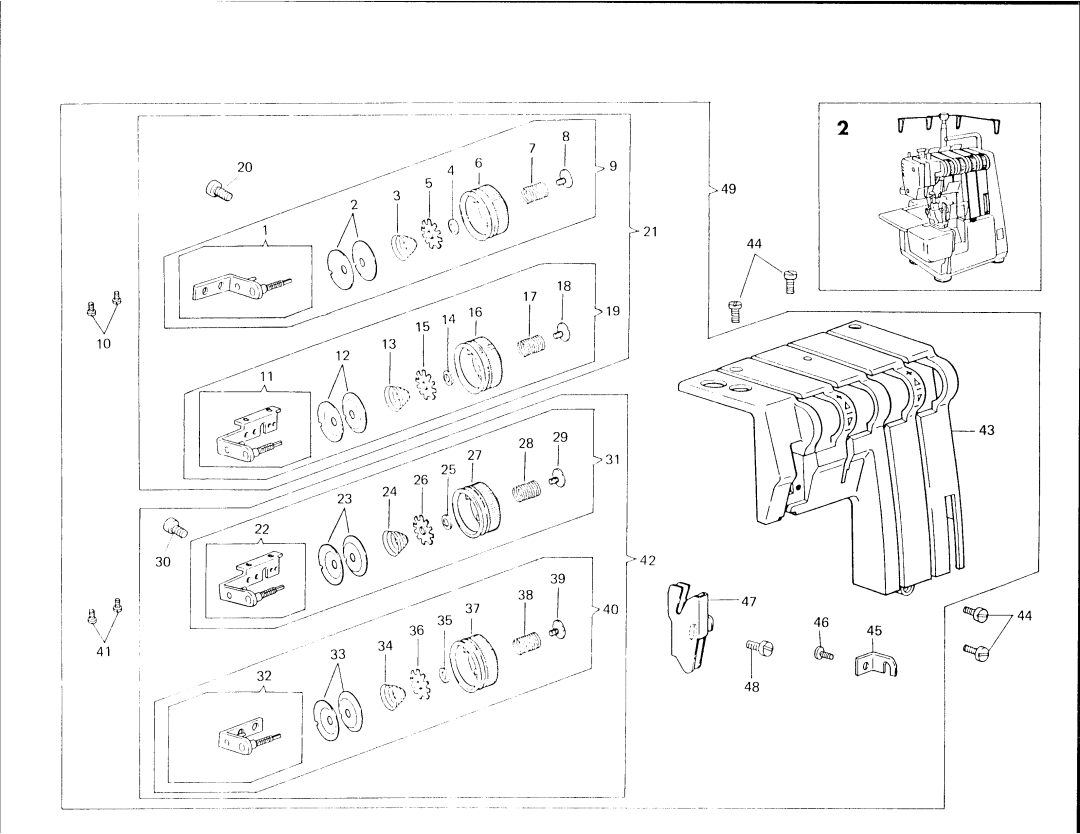 Singer 14U34B manual 