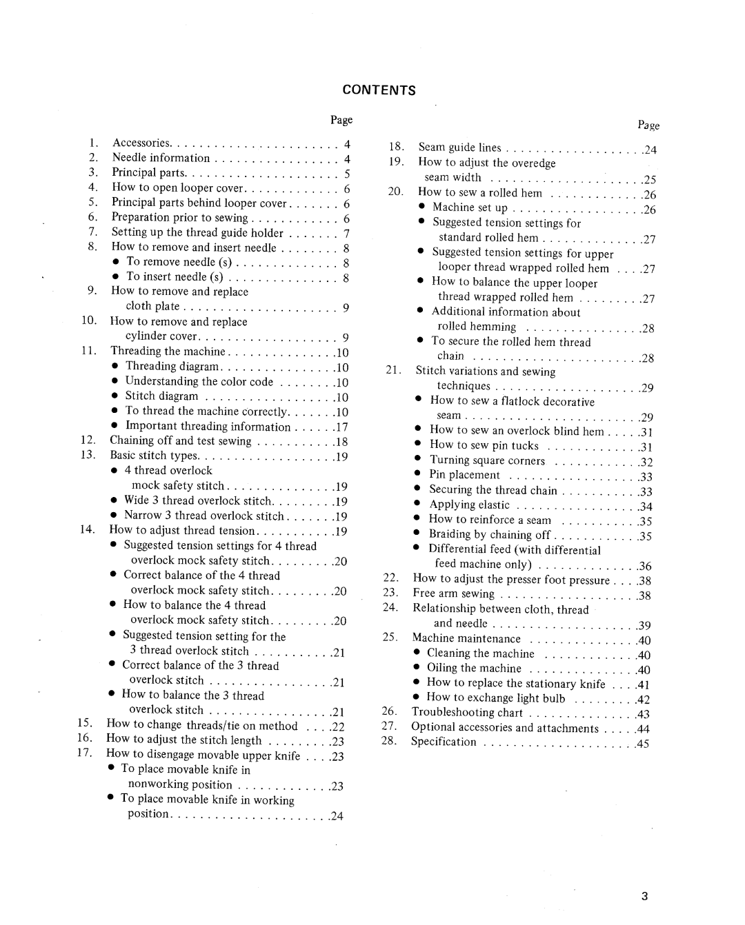 Singer 14U454B, 14U444B manual 