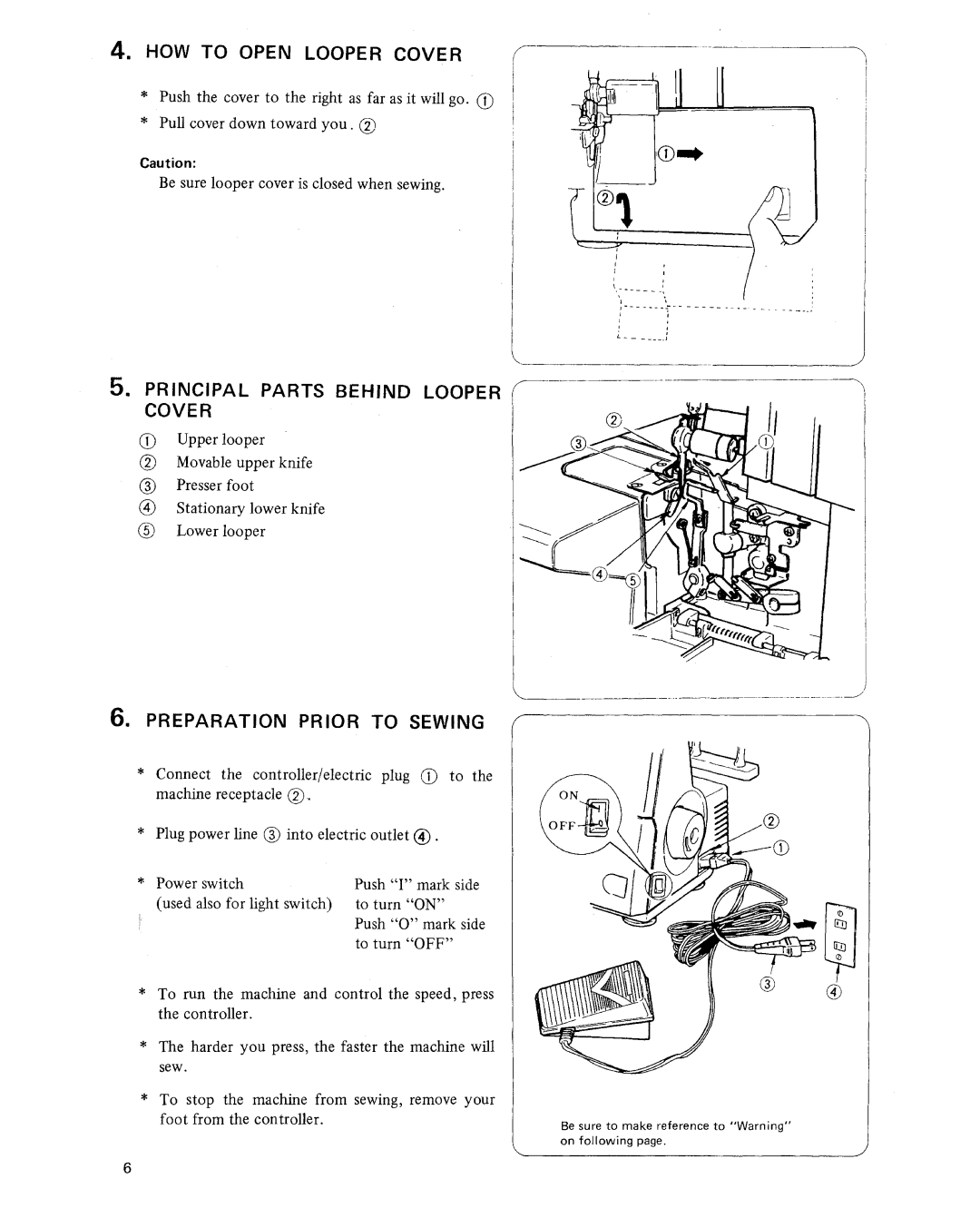 Singer 14U444B, 14U454B manual 