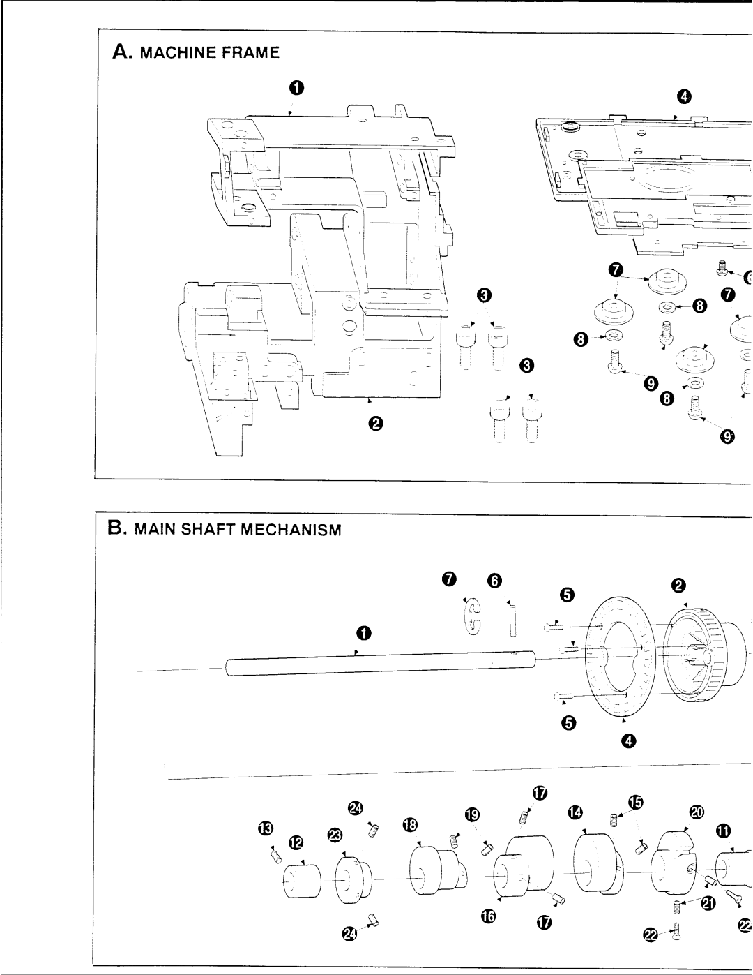 Singer 14U594 manual 