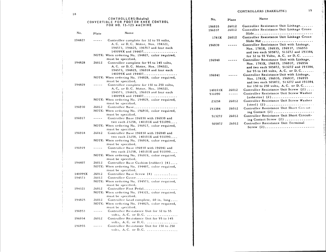 Singer 15-126, 15-125 manual 