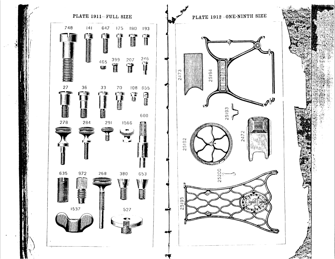 Singer 15-30, 15-43, 15-11, 15-22, 15-41 manual 