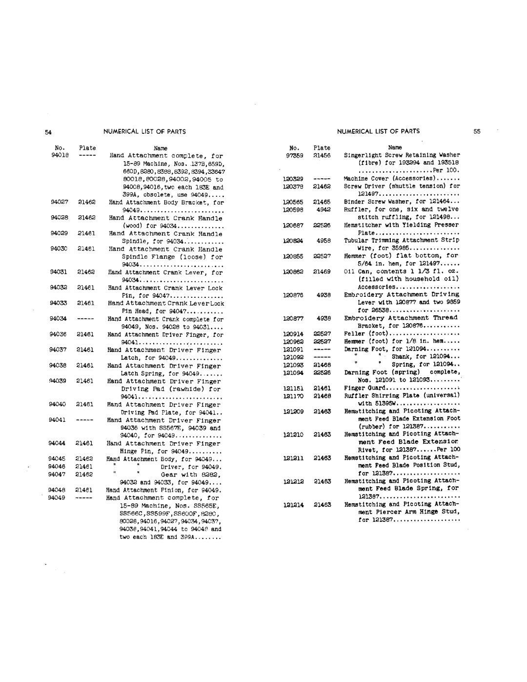 Singer 15-89, 15-88, 15-90 manual 