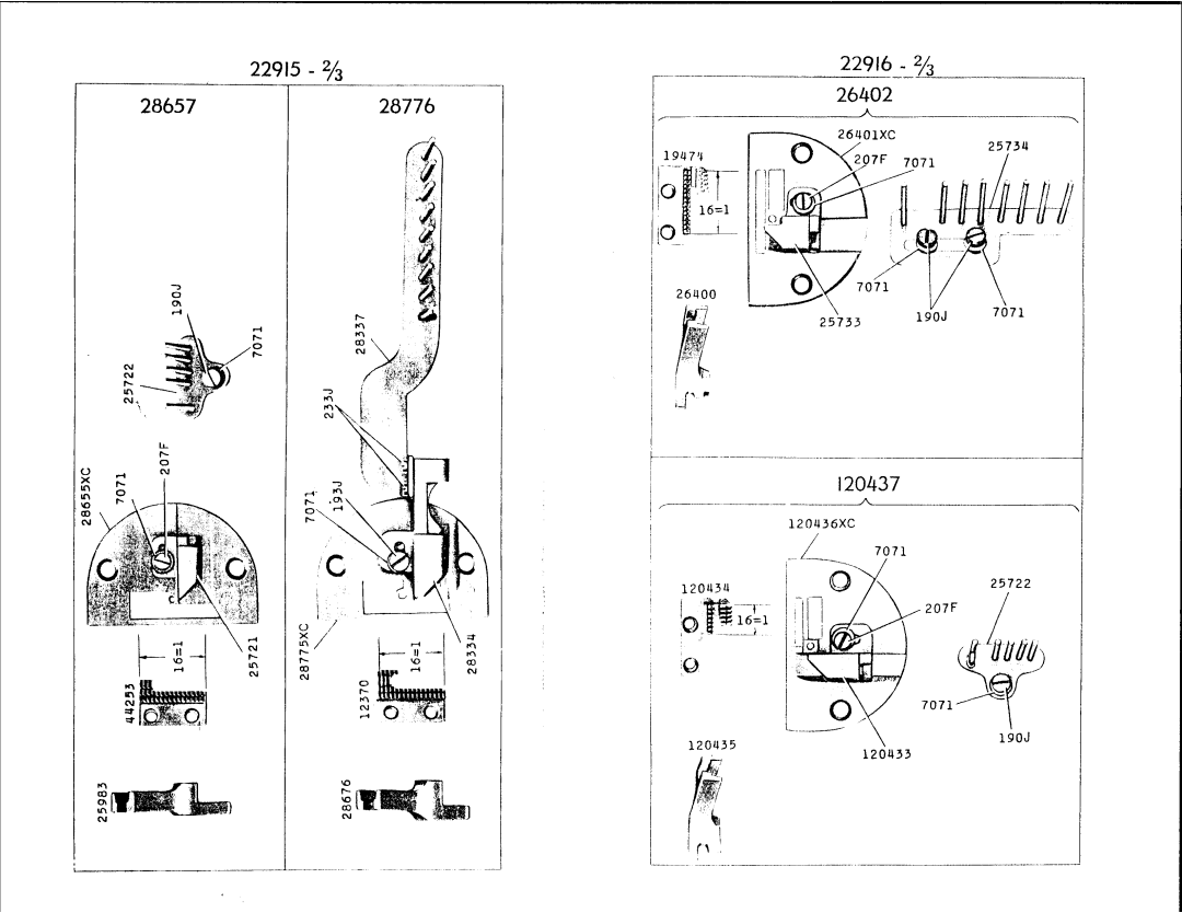 Singer 1500-2 manual 