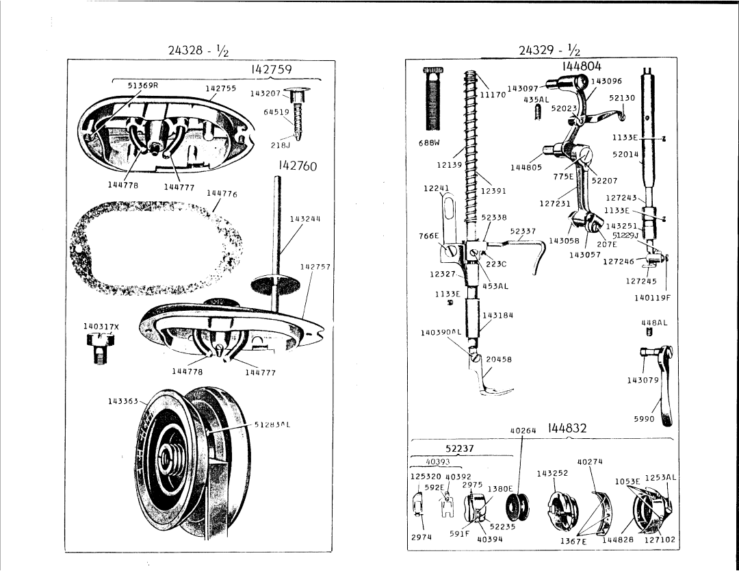 Singer 1500-2 manual 