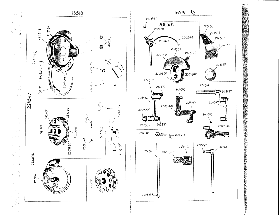 Singer 151W1 manual 