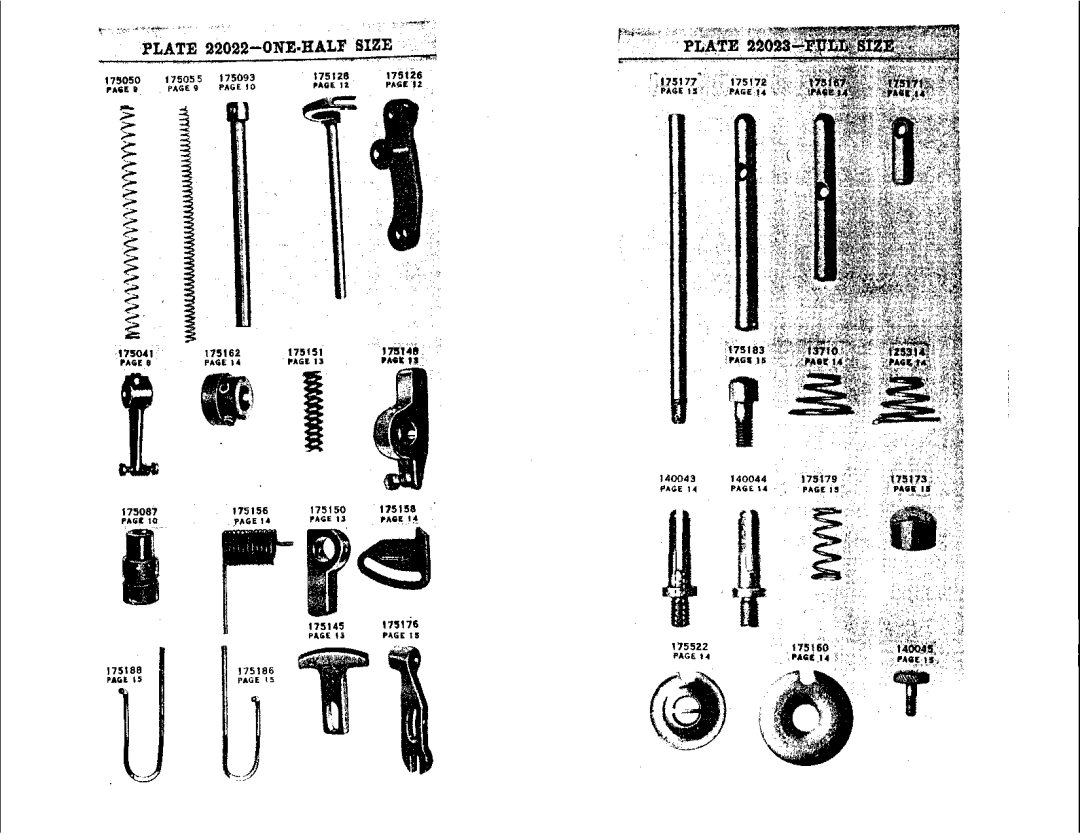 Singer 175-40, 175-44 manual 