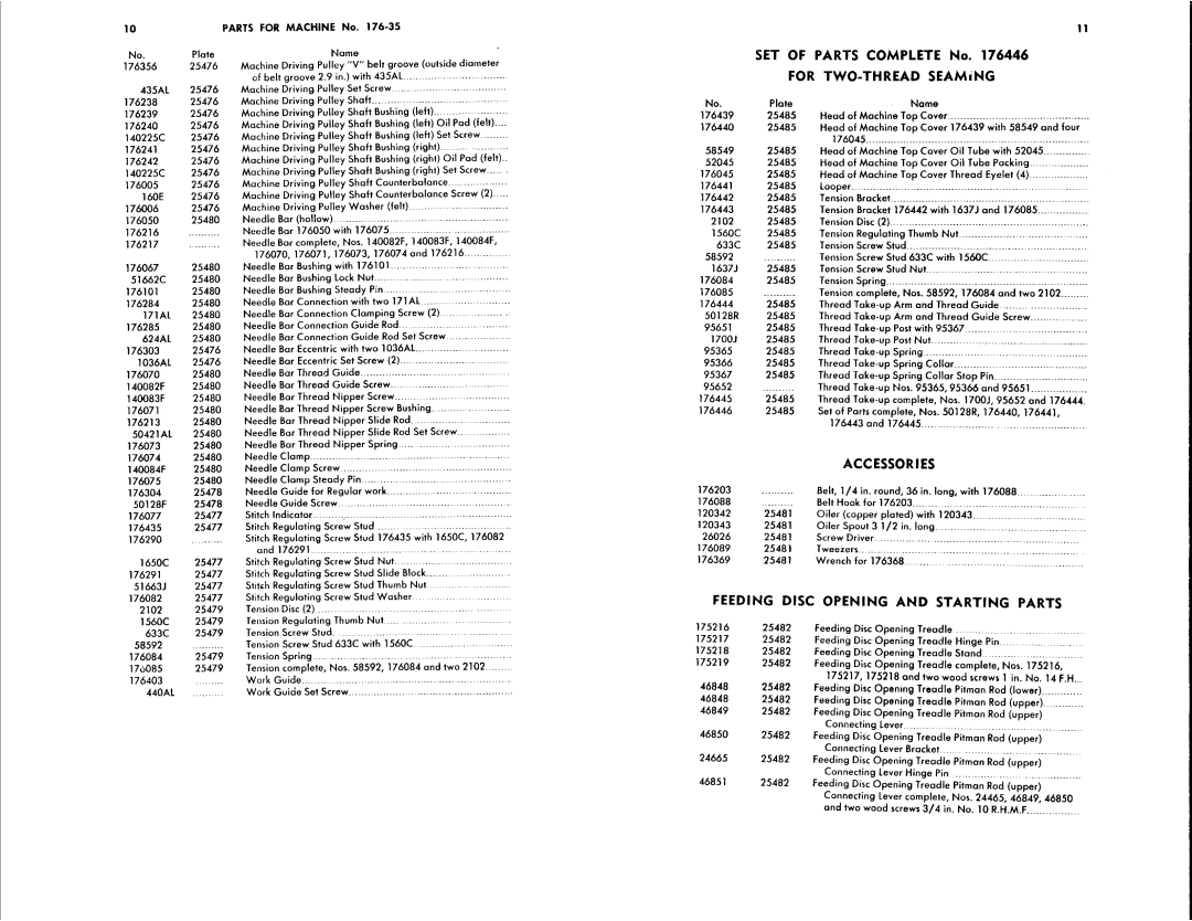 Singer 176-35 manual 