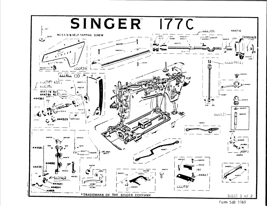 Singer 177C manual 