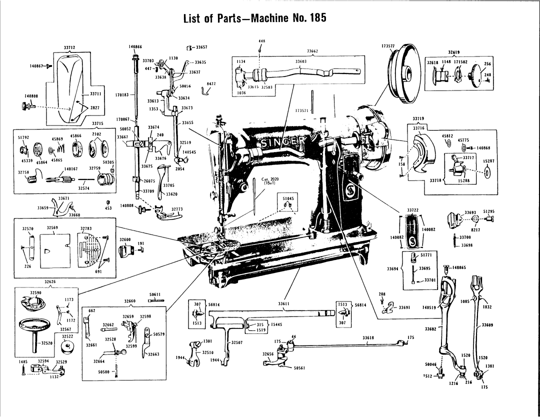 Singer 185 manual 