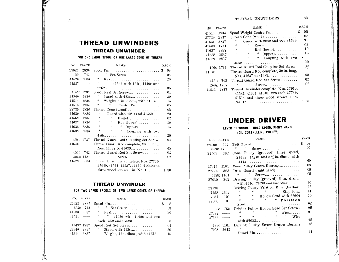 Singer 19-4, 19-5, 19-7, 19-8 manual 