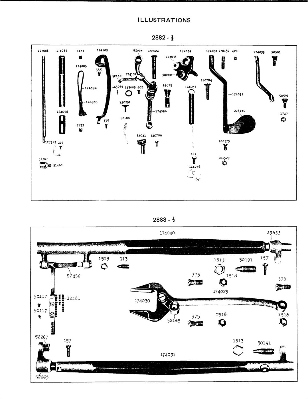 Singer 196K305, 196K5, 196K205 manual 