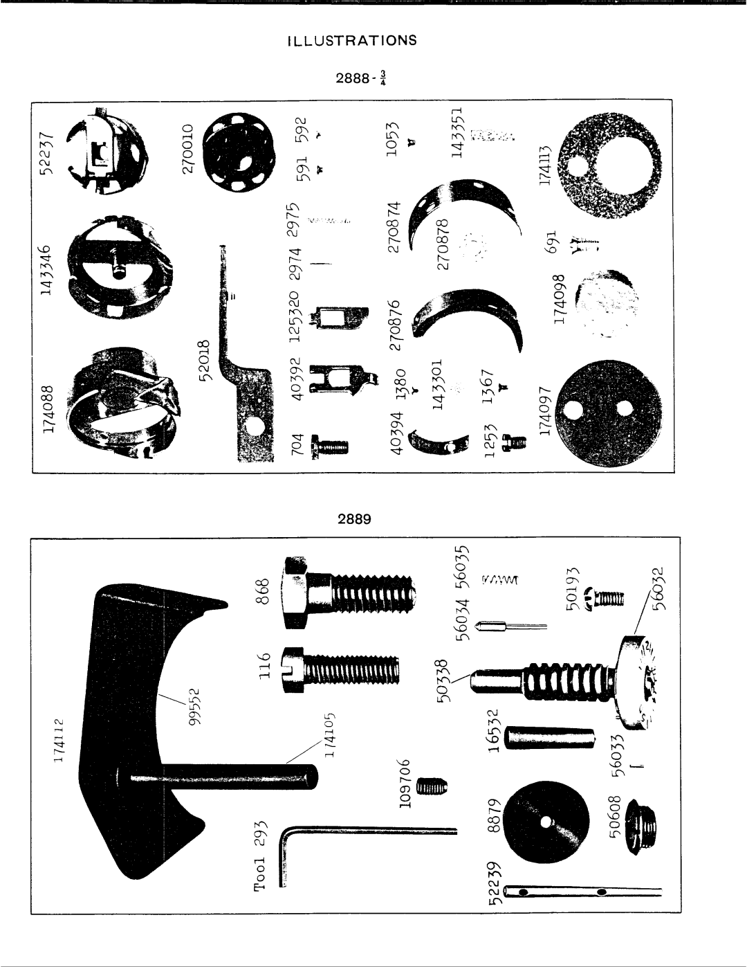 Singer 196K305, 196K5, 196K205 manual 