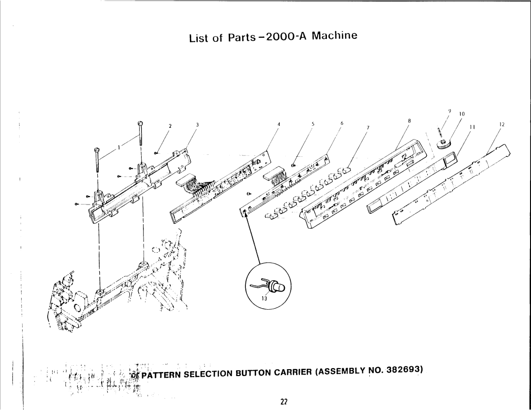 Singer 2000A manual 