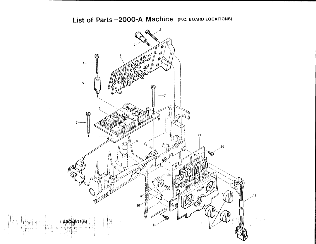 Singer 2000A manual 