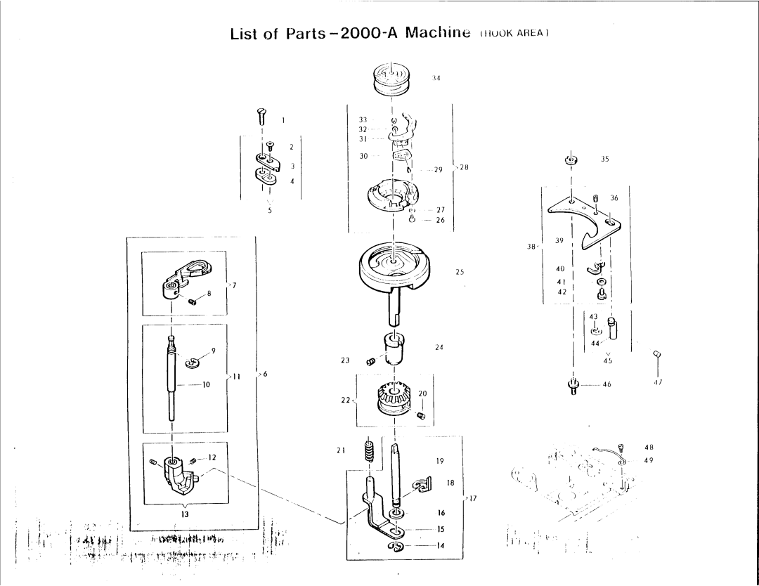 Singer 2000A manual 