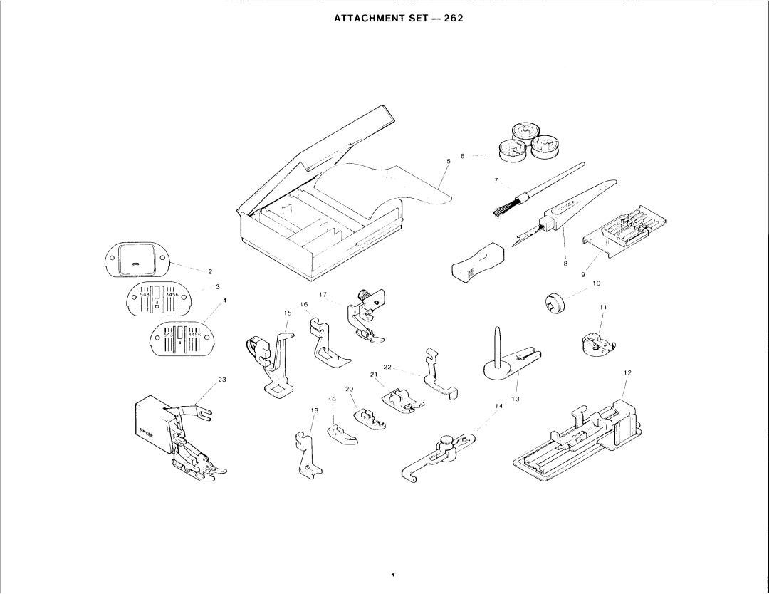 Singer 2001A manual 