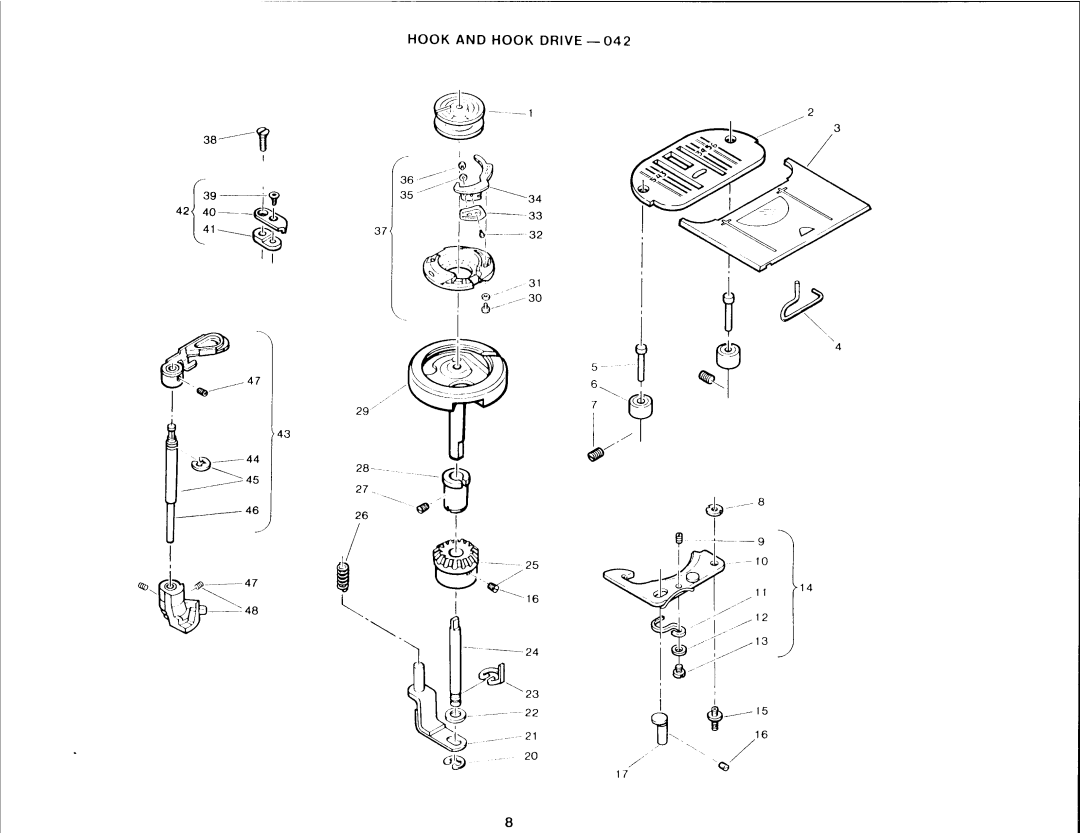 Singer 2001A manual 