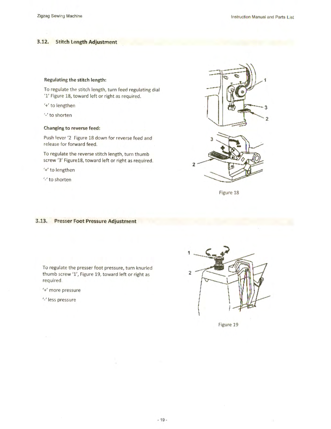 Singer 112, 20U-109C manual 