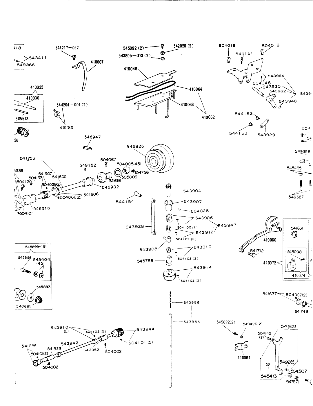 Singer 20U42 manual 