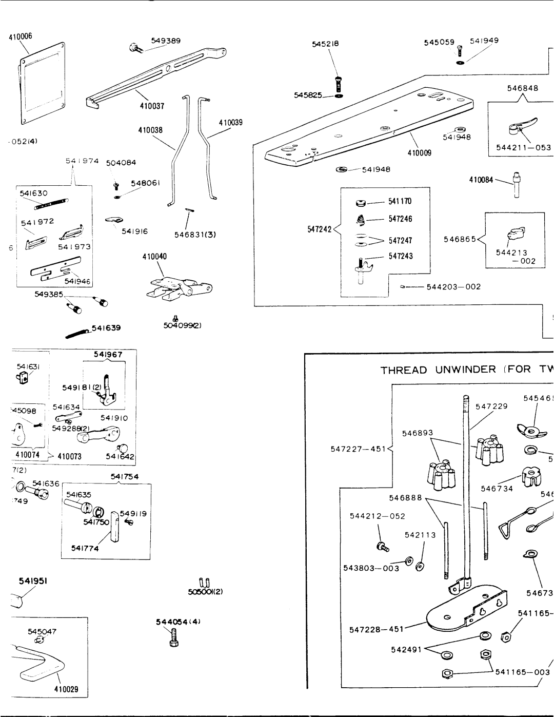 Singer 20U43 manual 