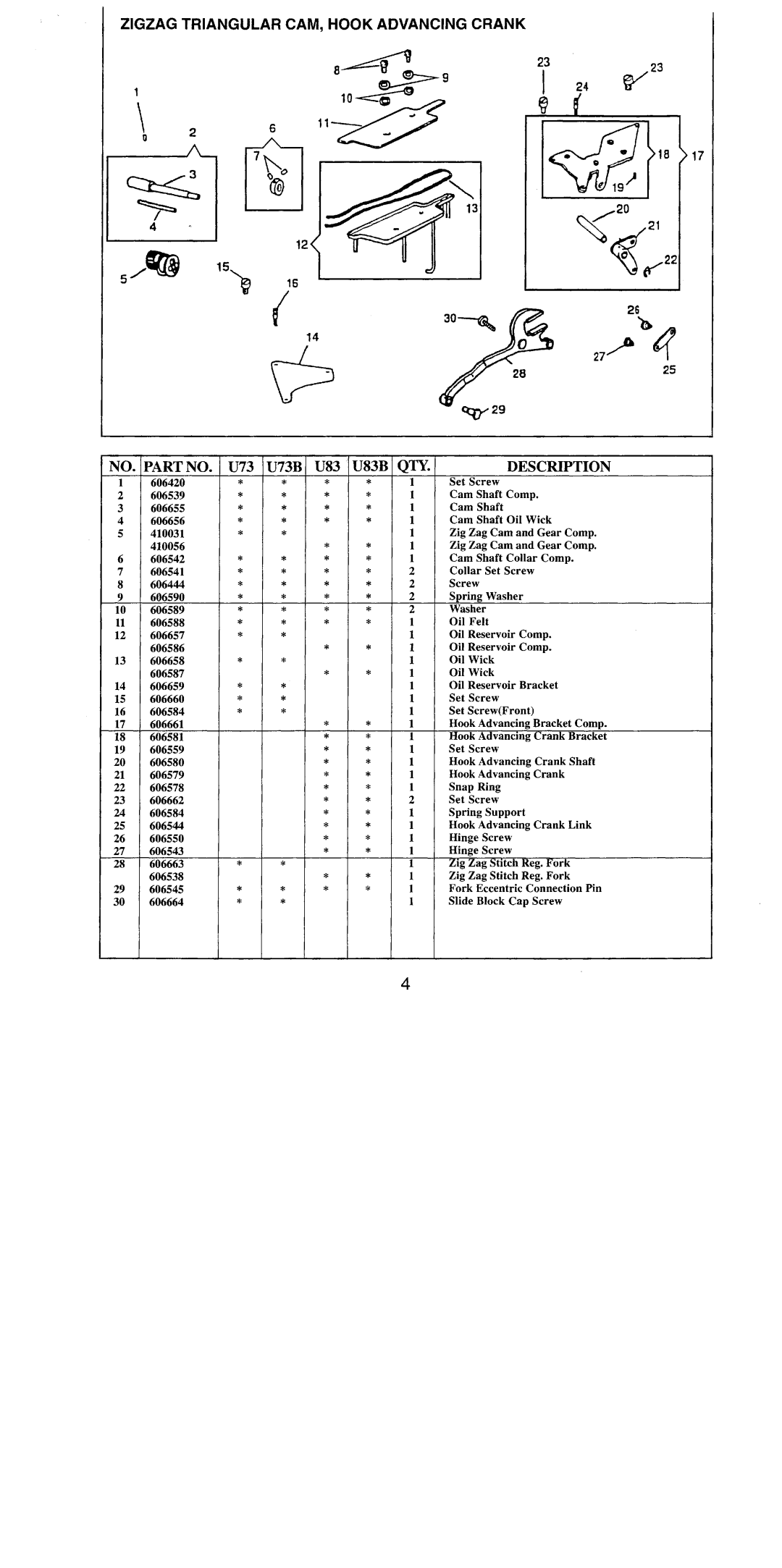 Singer 20U83B, 20U73B manual 