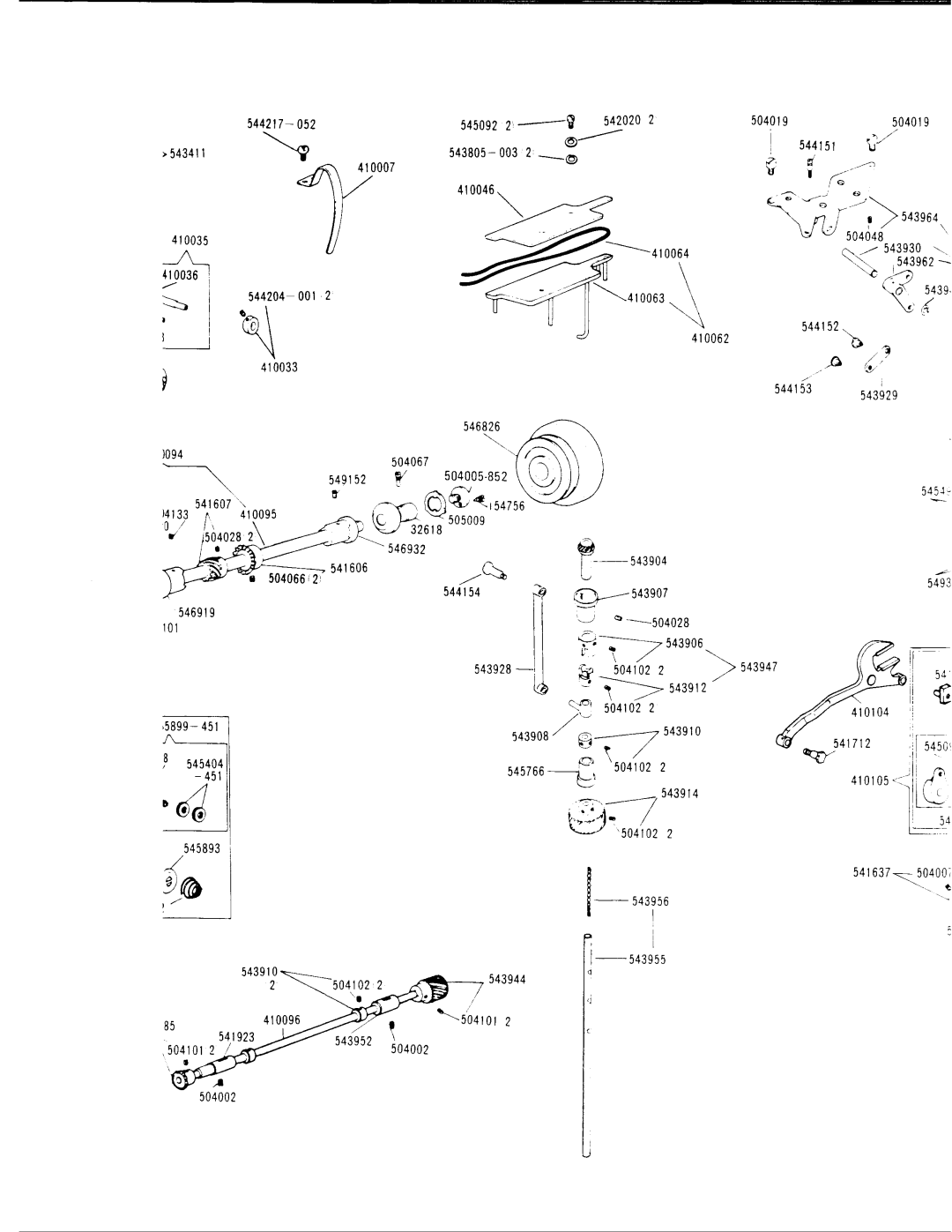 Singer 20UX142 manual 