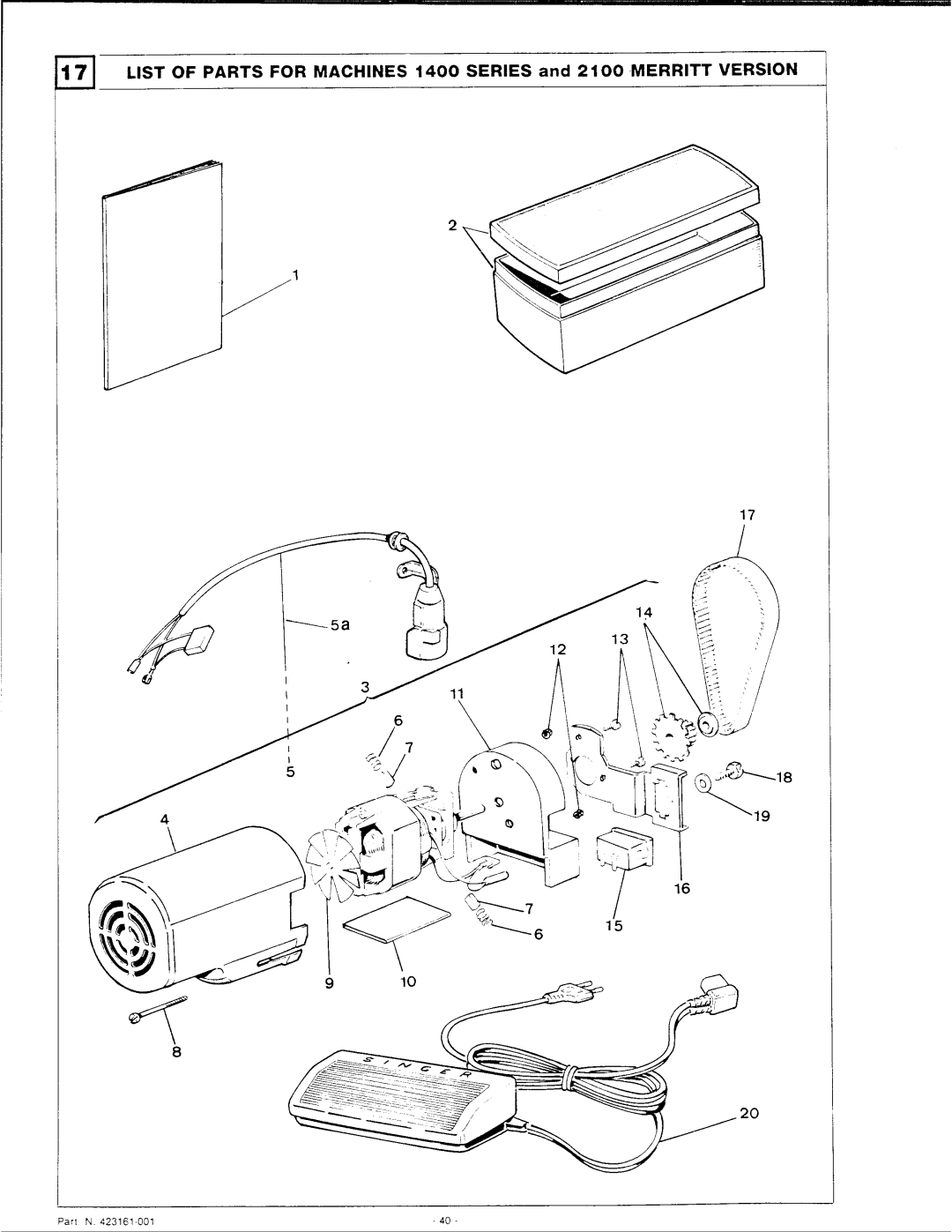 Singer 2100 Series manual 