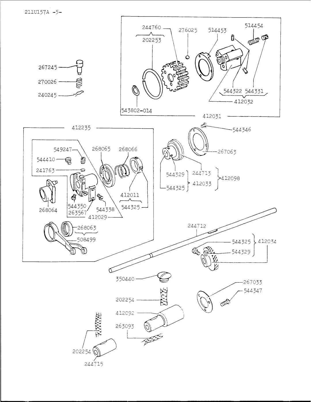 Singer 211U157A manual 