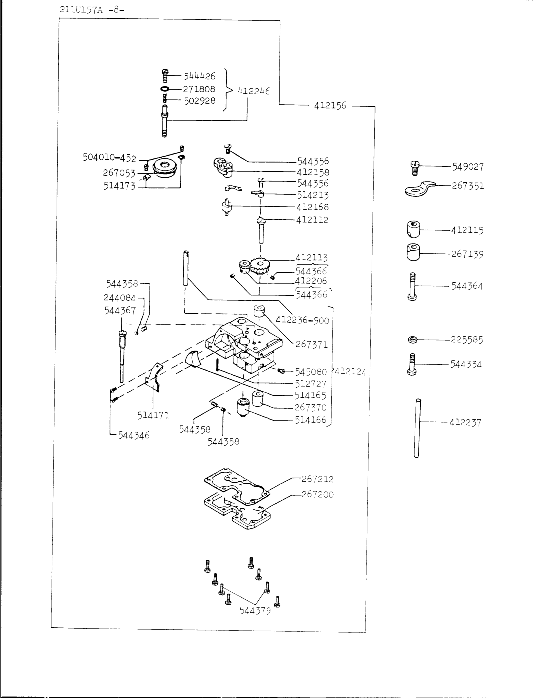 Singer 211U157A manual 