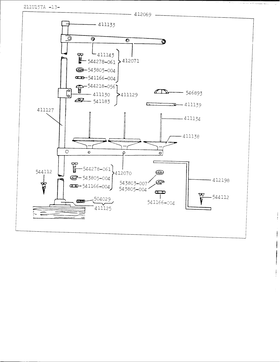 Singer 211U157A manual 