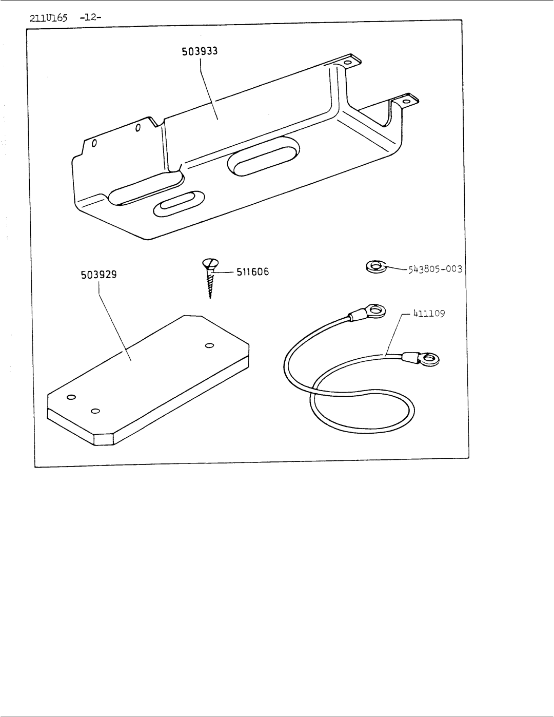 Singer 211U165 manual 