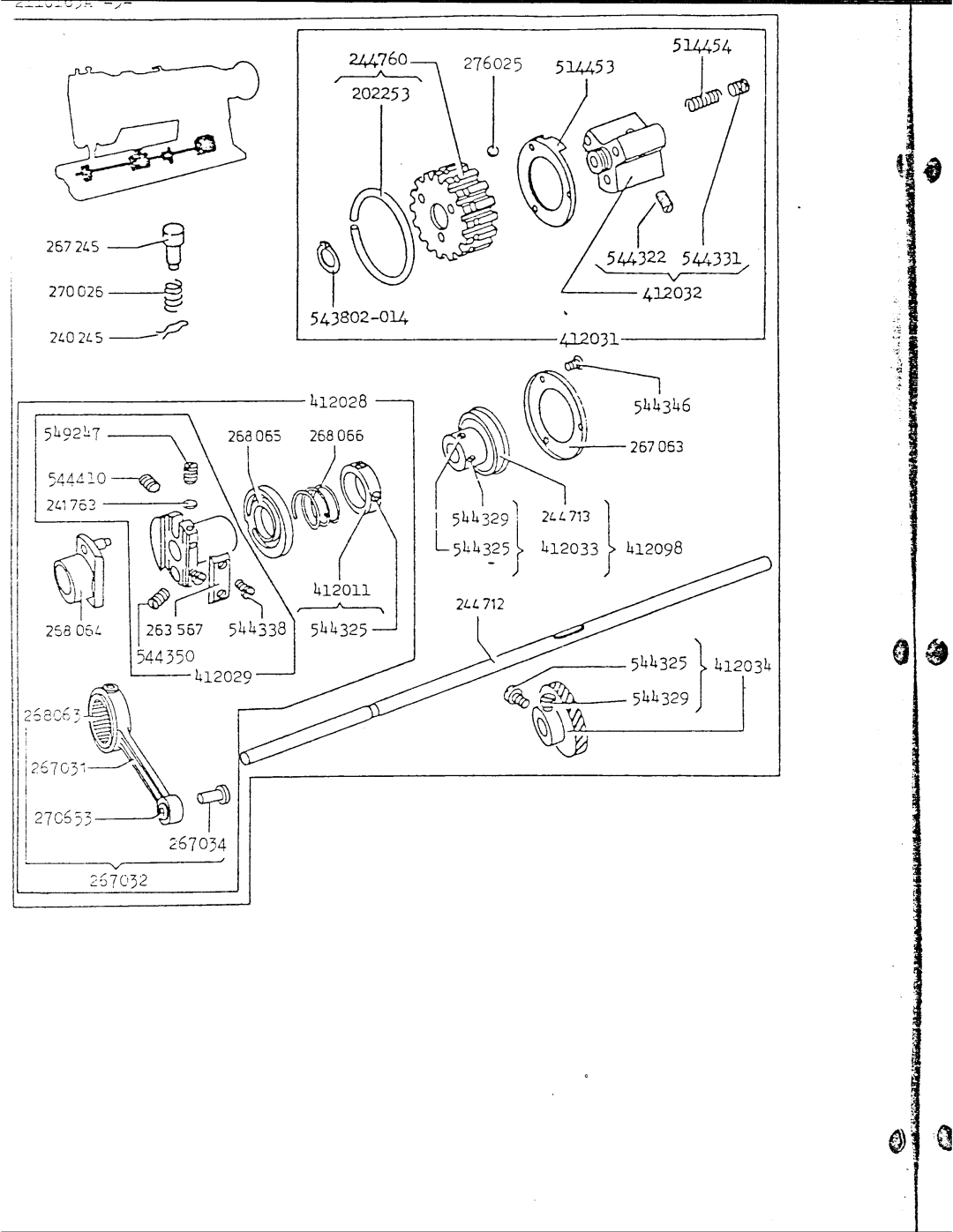 Singer 211U165A manual 