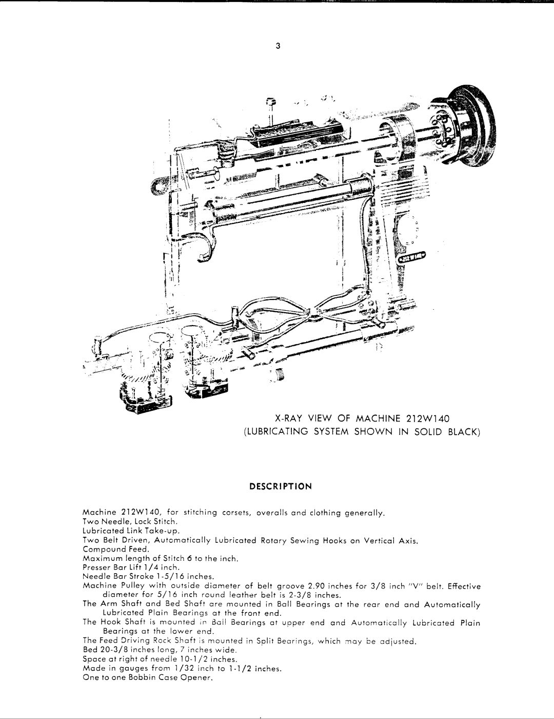 Singer 212W140 manual 