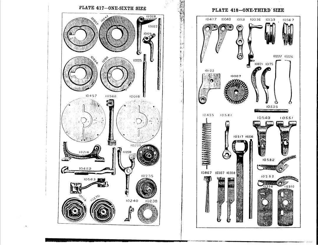 Singer 23-4, 23-16, 23-22, 23-12, 23-30, 23-21 manual 